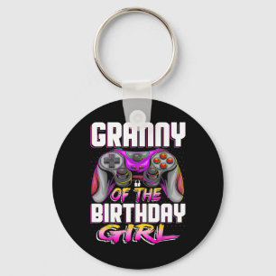 Chaveiro Aniversário Do Jogo De Vídeo Da Gamer Girl