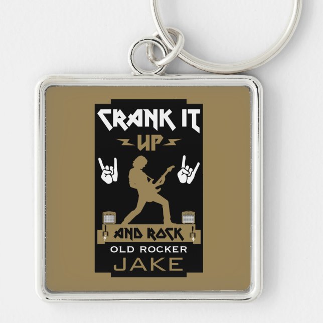 Chaveiro Aniversário dos Rockers de 60 anos (Frente)