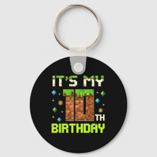 Chaveiro Aniversário é o meu 10º Aniversário Gamer Núm.