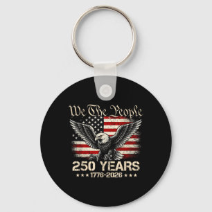 Chaveiro Aniversário Engraçado 250 Anos 1776-2026 250º Vint