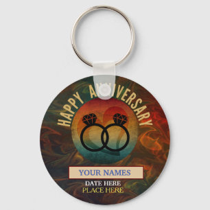 Chaveiro aniversário feliz  