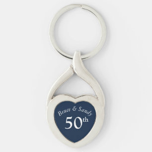 Chaveiro Aniversário personalizado elegante e sofisticado