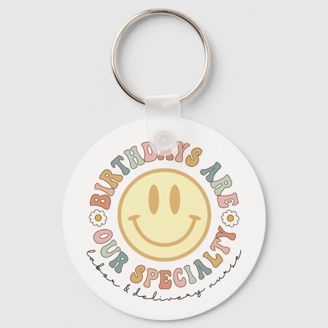 Chaveiro Aniversários são nossa especialidade, Presente par (Frente)