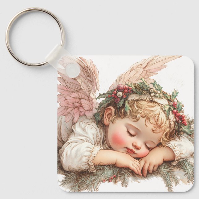 Chaveiro Anjo Adormecido (Frente)