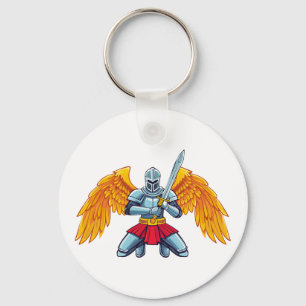 Chaveiro Anjo com espada grande