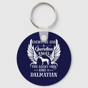 Chaveiro Anjo da guarda de cães Dalmáticos