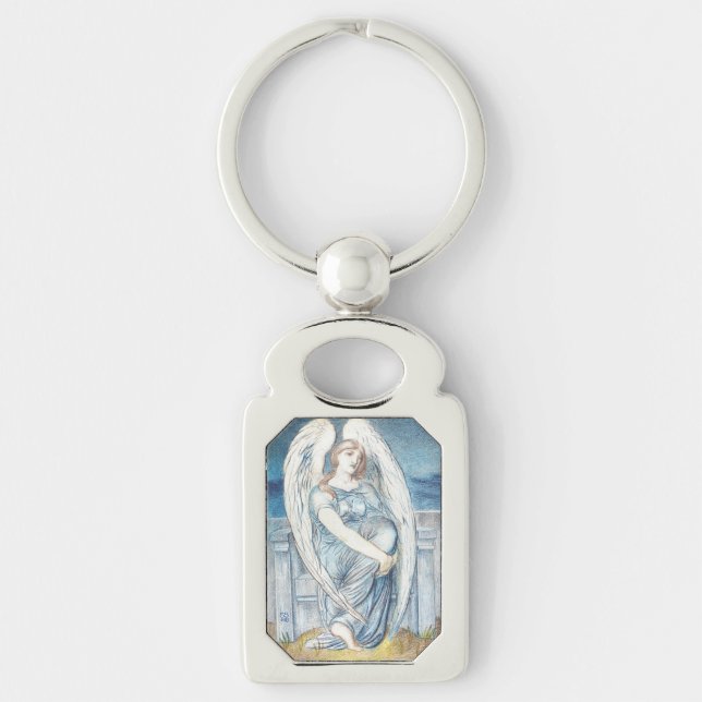 Chaveiro Anjo da guarda Na Bíblia hebraica (Frente)