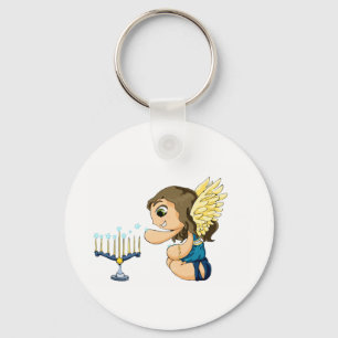 Chaveiro Anjo de Menorah