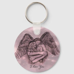 Chaveiro Anjo Eros Apaixonado , Eu Te Amo