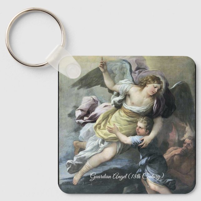 Chaveiro Anjo Guardião Barroco (Frente)