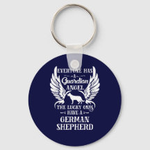 Anjo guardião de german shepherd