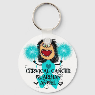 Chaveiro Anjo Guardião do Cancer Cervical