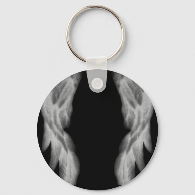 Chaveiro Anjo Negro (Frente)