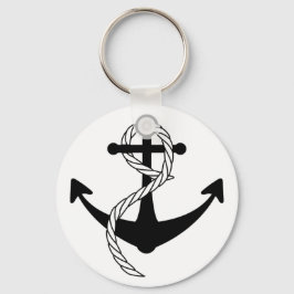 Chaveiro Anker schwarz weiss