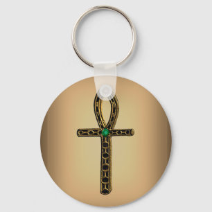 Chaveiro Ankh (ouro)