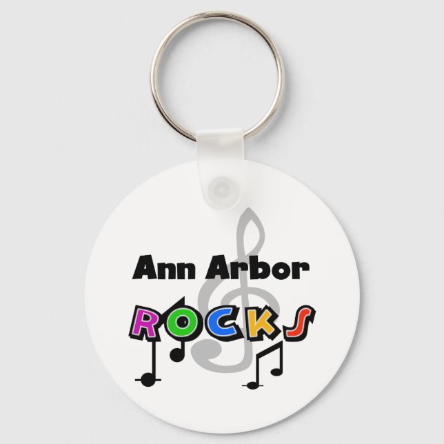 Chaveiro Ann Arbor Rocks (Frente)