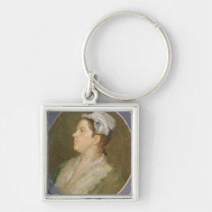 Chaveiro Anne Hogarth (1701-71), c.1740 (óleo nas canvas)