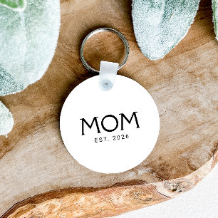 Chaveiro Ano de Fundação da Mamãe Presente para a Nova Mamã