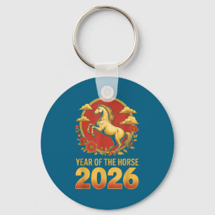 Chaveiro Ano do Cavalo Zodíaco Chinês Lunar 1