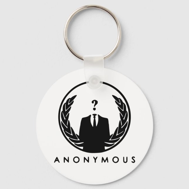 Chaveiro Anonymous Logo (Frente)