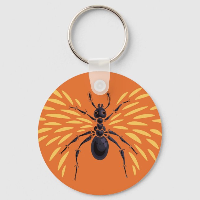 Chaveiro Ant Insect Lover Fiery Orange (Frente)