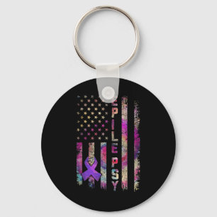 Chaveiro Antena de Suporte à Sensibilização da Bandeira Ame