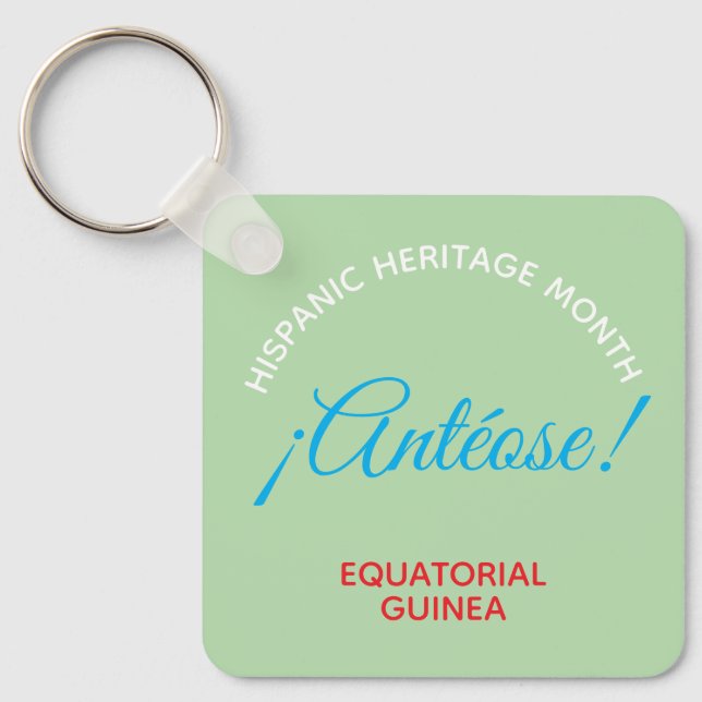 Chaveiro Antéose! GUINÉ EQUATORIAL  (Frente)