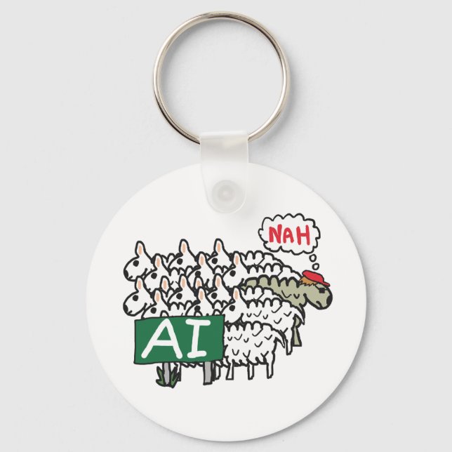 Chaveiro Anti AI (Frente)