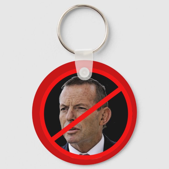 Chaveiro Anti Tony Abbott (Frente)