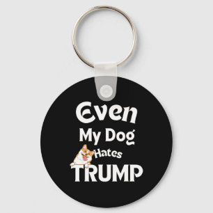 Chaveiro Anti Trump Camisetas Dog Odeia Donald 3