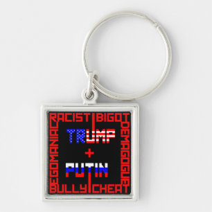 Chaveiro Anti Trump+Putin