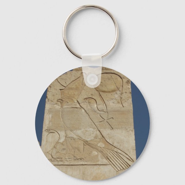 Chaveiro Antiga Chave de Vida Egípcia Ankh com HORUS (Frente)