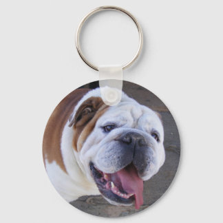 Chaveiro Antigo Buldogue Inglês