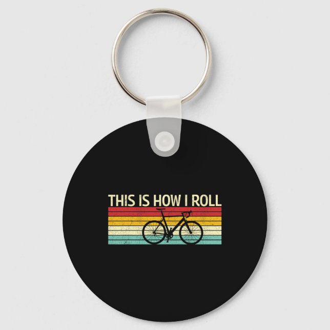 Chaveiro Antigo Isto É Assim Que Eu Ando Bicicletas Bicicle (Frente)