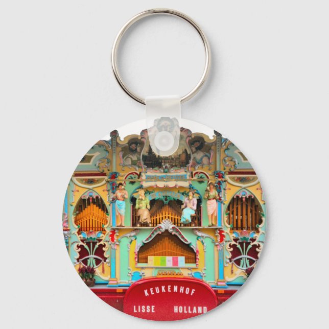 Chaveiro Antigo órgão de barril neerlandês (Frente)