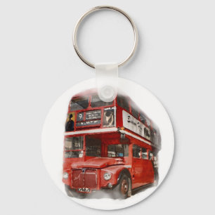 Chaveiro Antigo Red London Bus