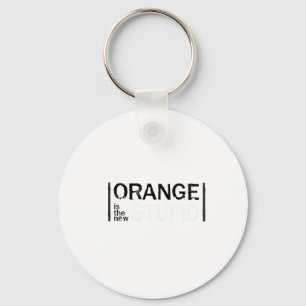 Chaveiro Antropete Laranja Novo Estúpido Engraçado