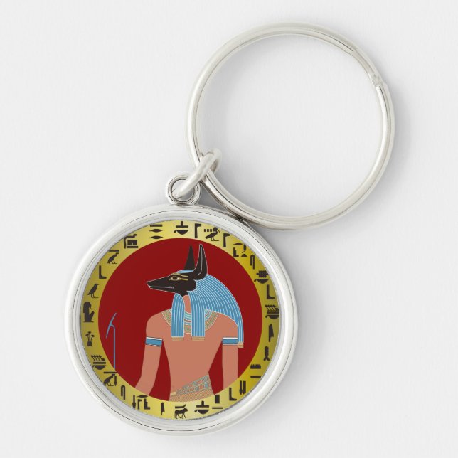 Chaveiro Anubis, Deus Egípcio (Frente)