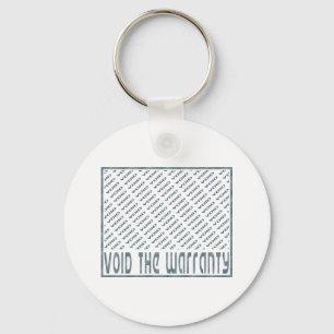 Chaveiro Anule a garantia