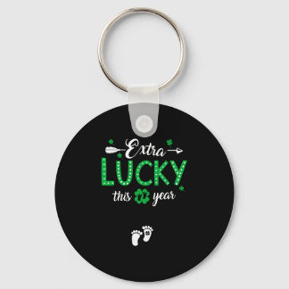 Chaveiro Anunciante De Gravidez De Dia de São Patrício Para