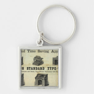 Chaveiro Anúncio com Mapa de Guia