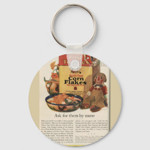 Chaveiro Anúncio de Toasties de Posto Vintage