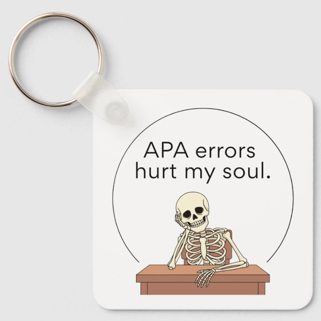 Chaveiro APA Errors - Keychain (Frente)