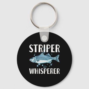 Chaveiro Apaixonado por Stripers Pescador Conservador de Pe
