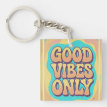 Apenas boas vibrações estilo retrô groovy
