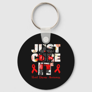 Chaveiro Apenas Cure Doenças Cardíacas Gato Preto Boxe Com