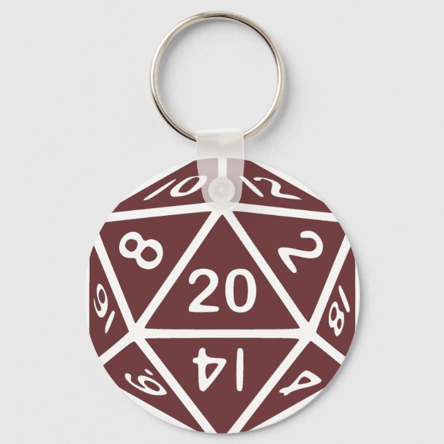Chaveiro Apenas D20 (Frente)