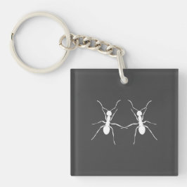 Chaveiro Apenas nós dois. Design Ant Divertido