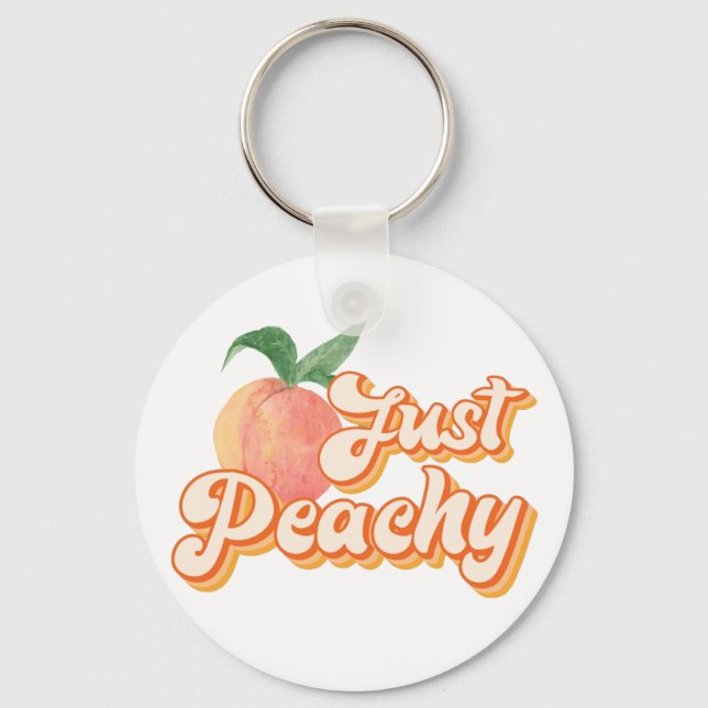 Chaveiro Apenas Peachy (Frente)
