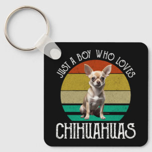 Chaveiro Apenas Um Menino Que Ama Chihuahuas